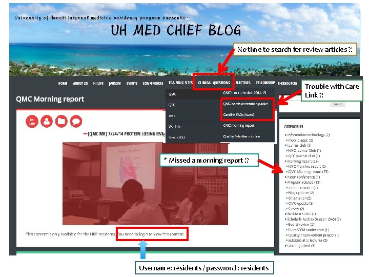 No time to search for review articles ? ! Trouble with Care Link ?