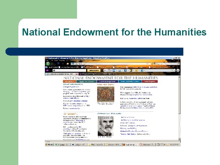 National Endowment for the Humanities 
