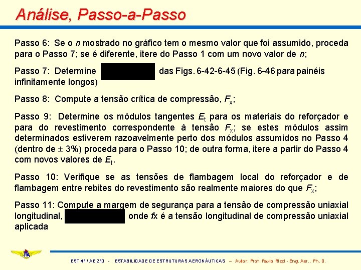 Análise, Passo-a-Passo 6: Se o n mostrado no gráfico tem o mesmo valor que