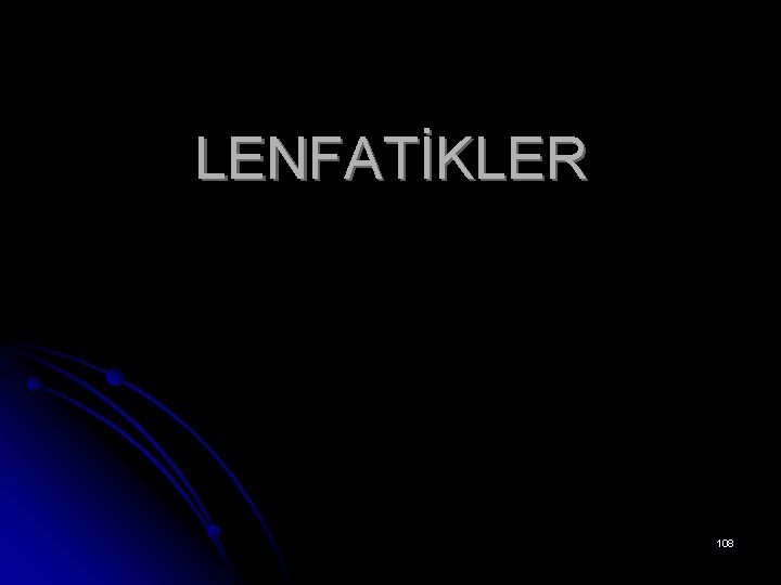 LENFATİKLER 108 