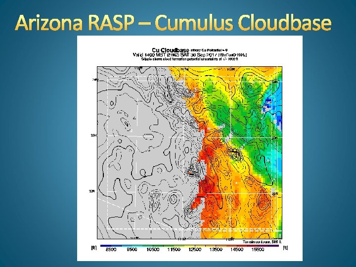 Arizona RASP – Cumulus Cloudbase 