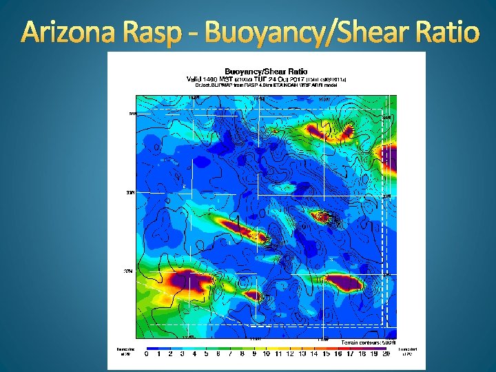 Arizona Rasp - Buoyancy/Shear Ratio 