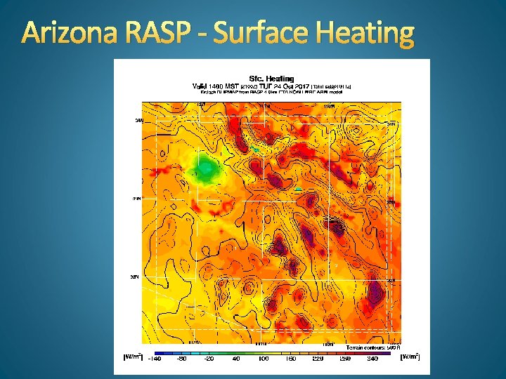 Arizona RASP - Surface Heating 