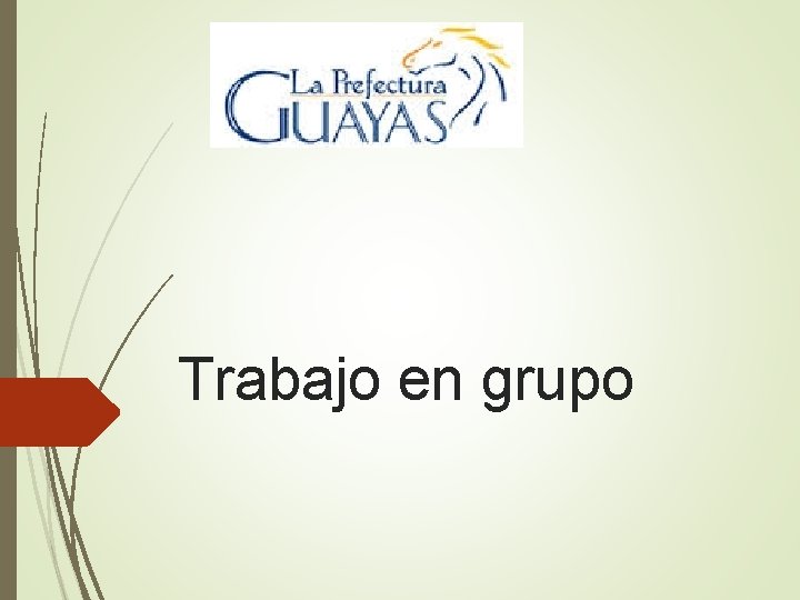 Trabajo en grupo 