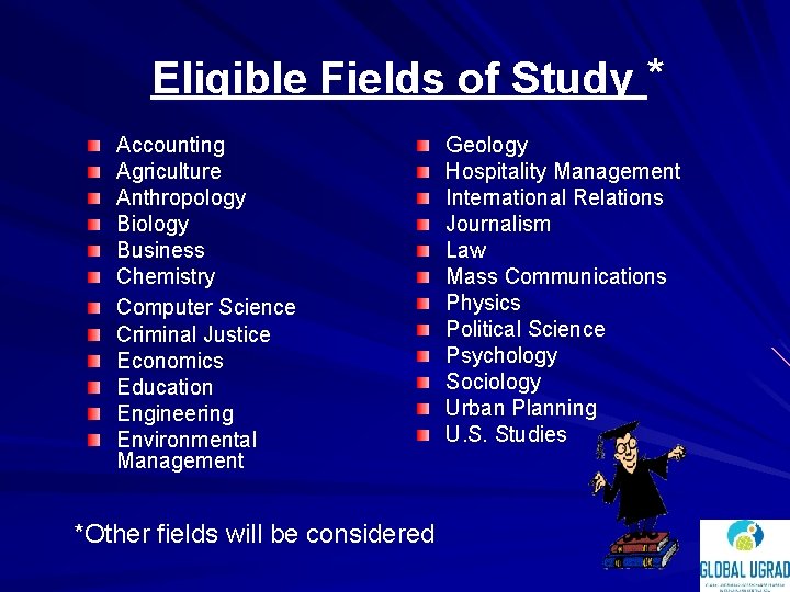 Global Undergraduate Exchange Program in Eurasia and Central
