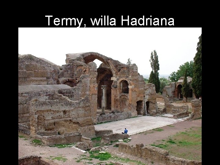 Termy, willa Hadriana 