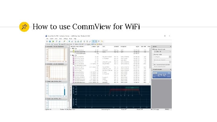 How to use Comm. View for Wi. Fi 