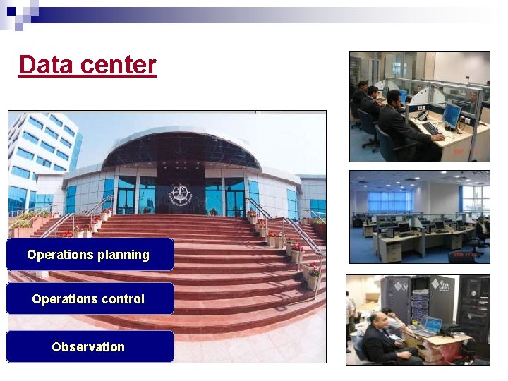 Data center Operations planning Operations control Observation 