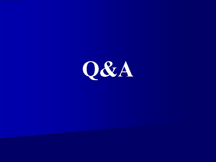 Q&A 