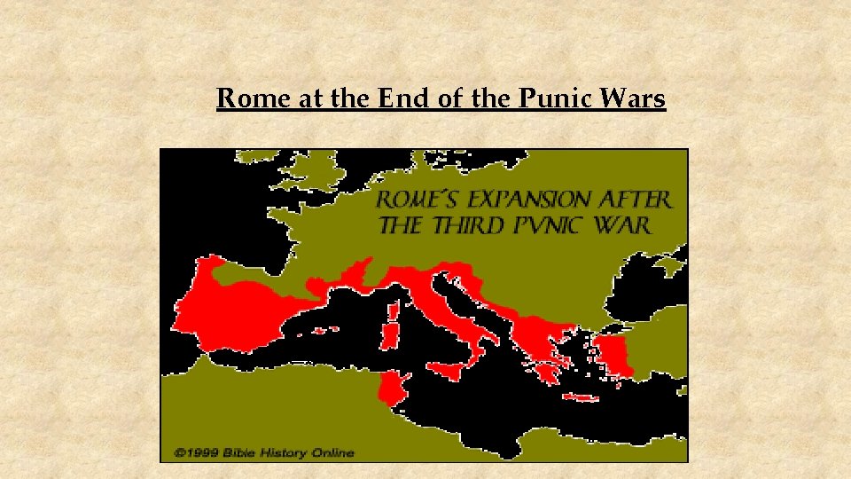 Rome at the End of the Punic Wars 