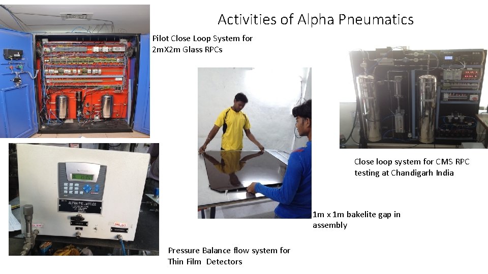 Activities of Alpha Pneumatics Pilot Close Loop System for 2 m. X 2 m