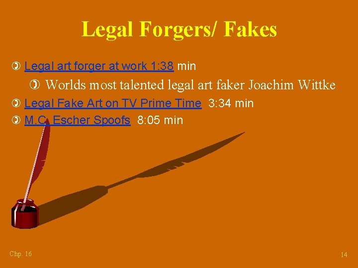 Legal Forgers/ Fakes ) Legal art forger at work 1: 38 min ) Worlds