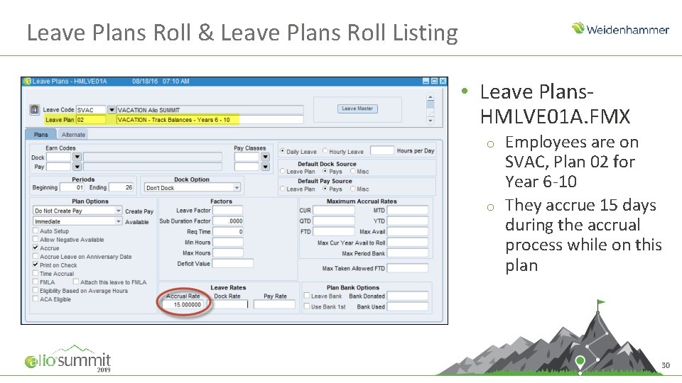 Leave Plans Roll & Leave Plans Roll Listing • Leave Plans. HMLVE 01 A.