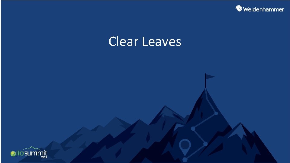 Clear Leaves 