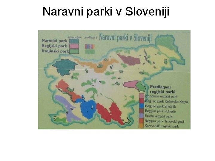 Naravni parki v Sloveniji 
