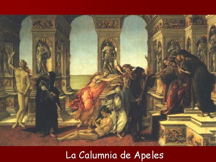 La Calumnia de Apeles 