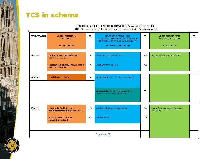 TCS in schema 