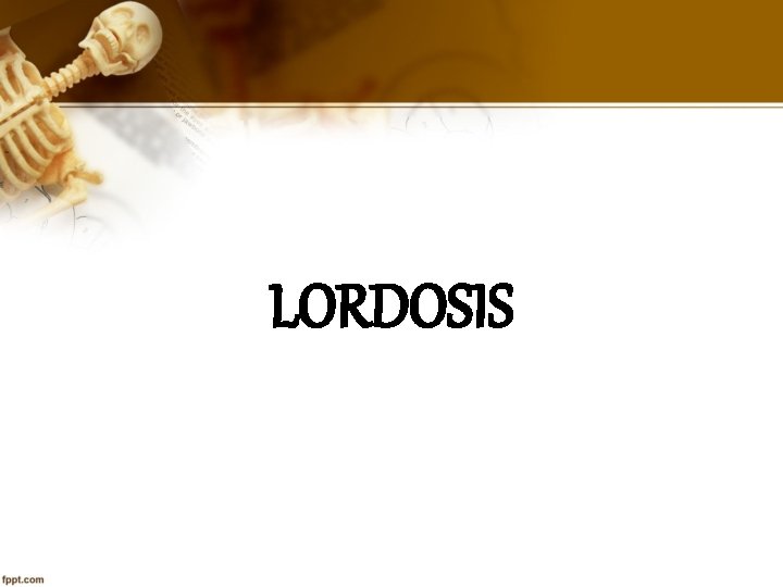 LORDOSIS 