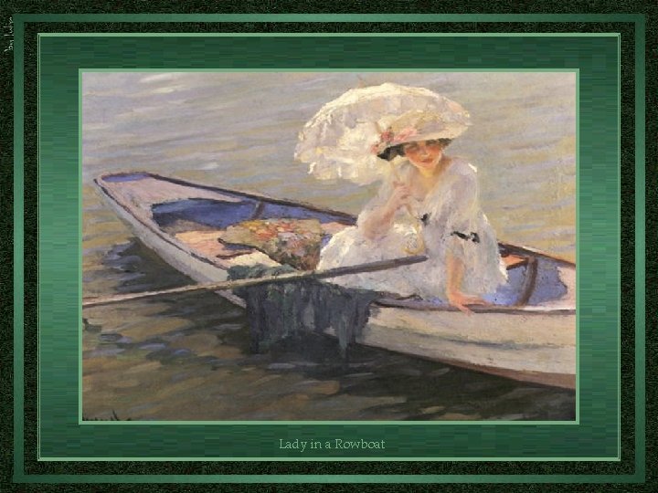 Lady in a Rowboat 