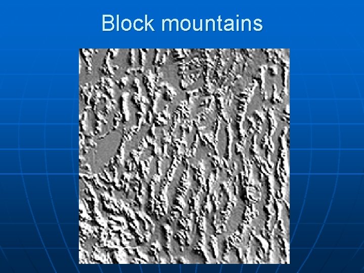 Block mountains 