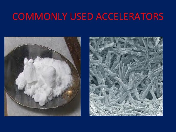 COMMONLY USED ACCELERATORS COMMONLY USED ACCELERATORS