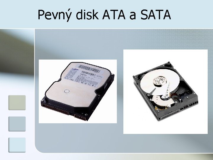 Pevný disk ATA a SATA 