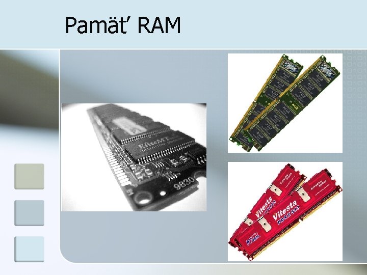 Pamäť RAM 