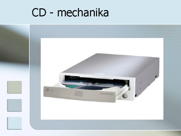 CD - mechanika 