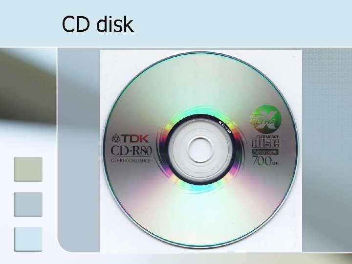 CD disk 