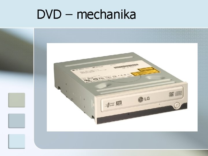 DVD – mechanika 