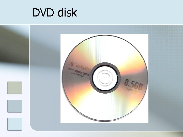 DVD disk 
