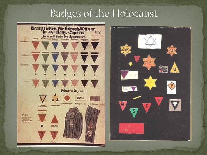 Badges of the Holocaust 