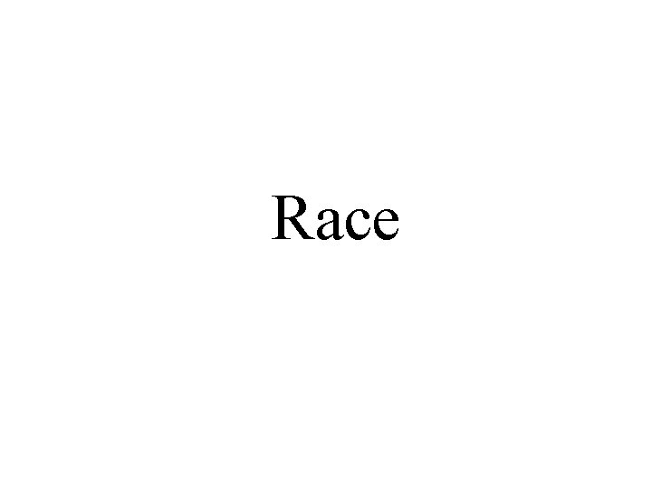 Race 