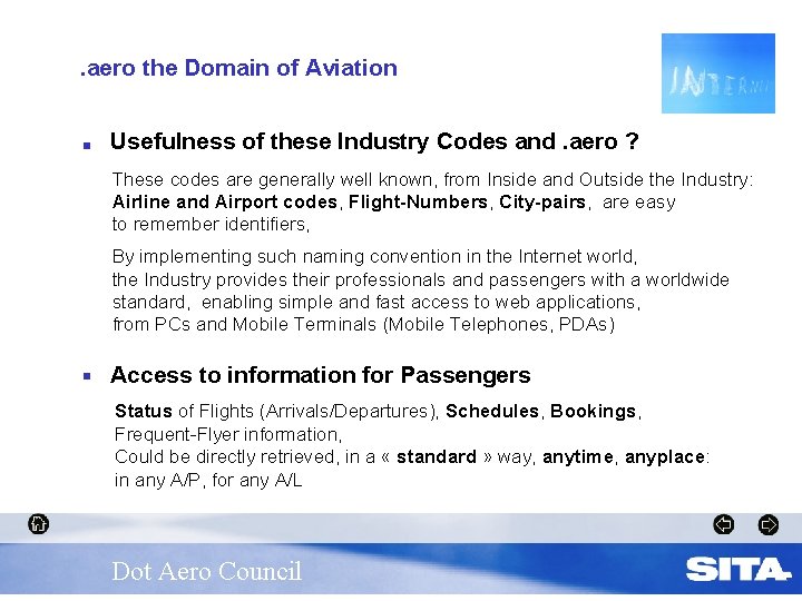 . aero the Domain of Aviation § Usefulness of these Industry Codes and. aero
