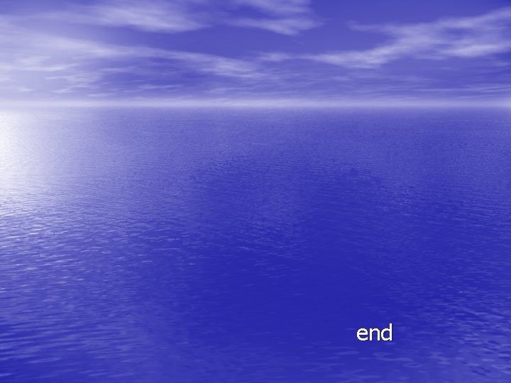 end 