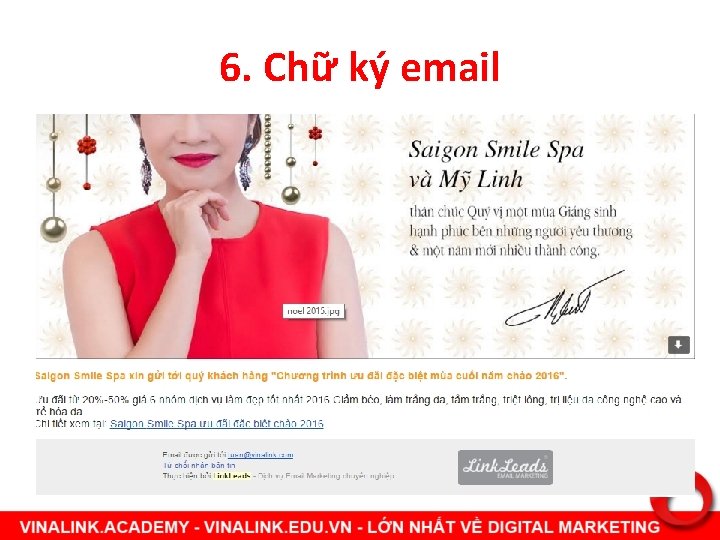 6. Chữ ký email 