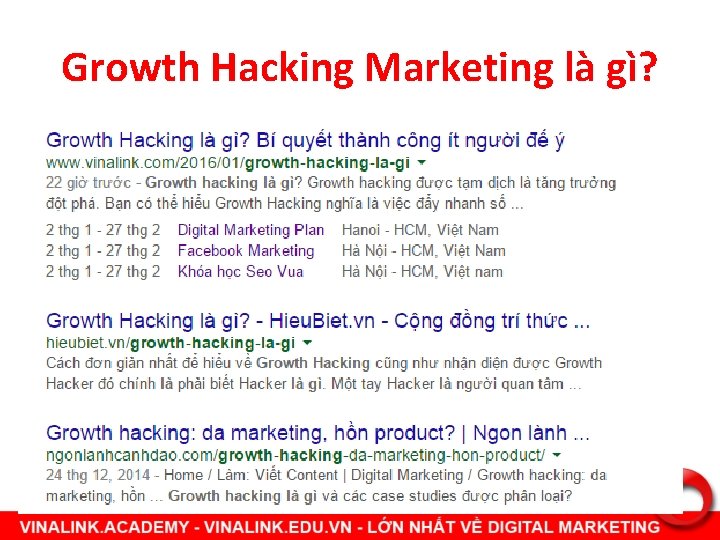 Growth Hacking Marketing là gì? 