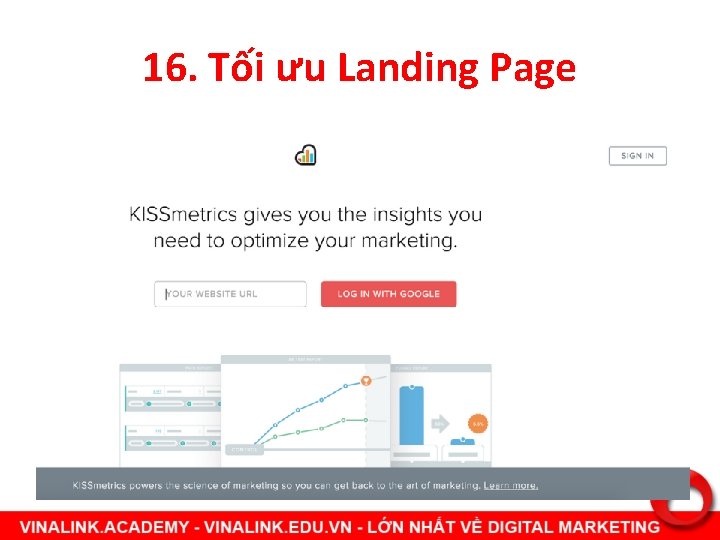 16. Tối ưu Landing Page 