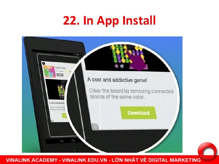 22. In App Install 