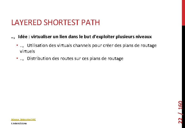 LAYERED SHORTEST PATH. . , Idée : virtualiser un lien dans le but d’exploiter