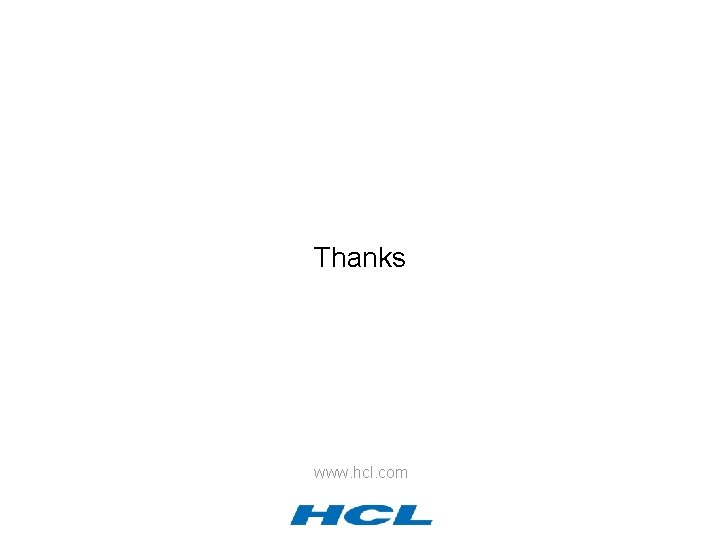 Thanks www. hcl. com 