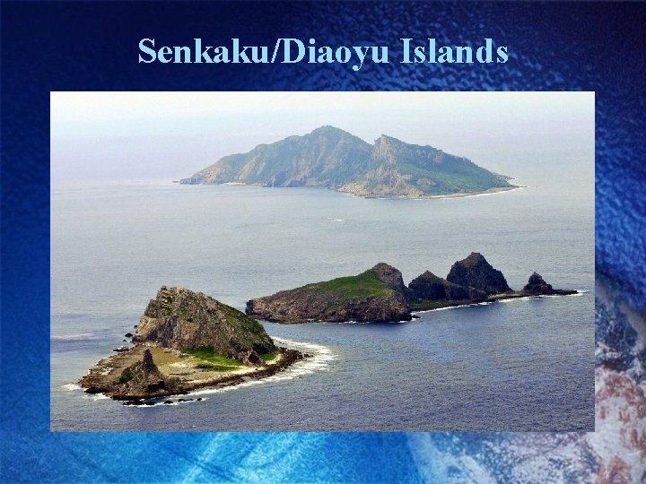 Senkaku/Diaoyu Islands 