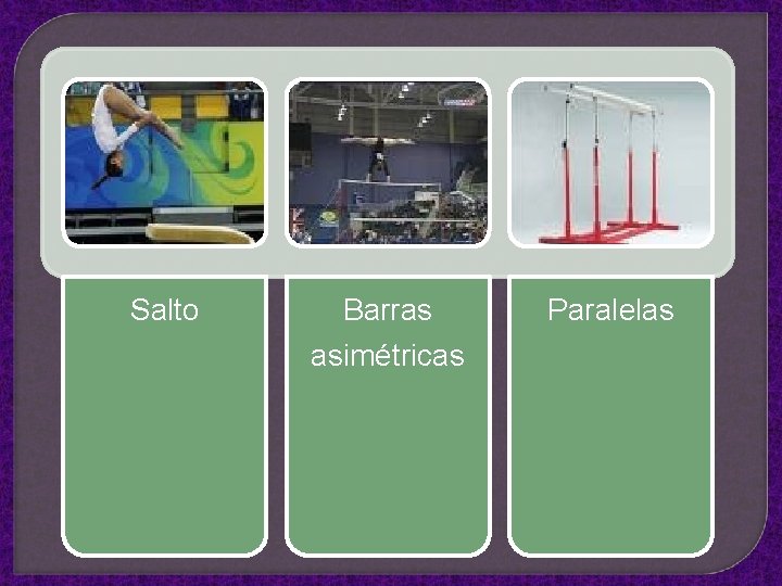 Salto Barras asimétricas Paralelas 