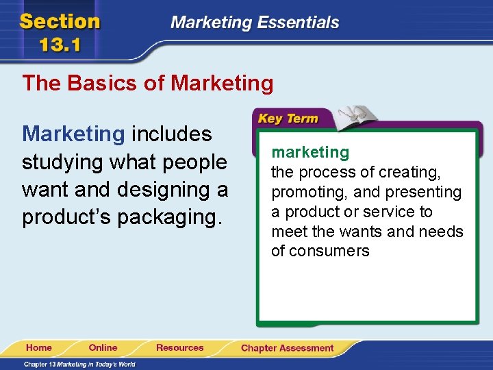 The Basics of Marketing includes studying what people want and designing a product’s packaging. The Basics of Marketing includes studying what people want and designing a product’s packaging.