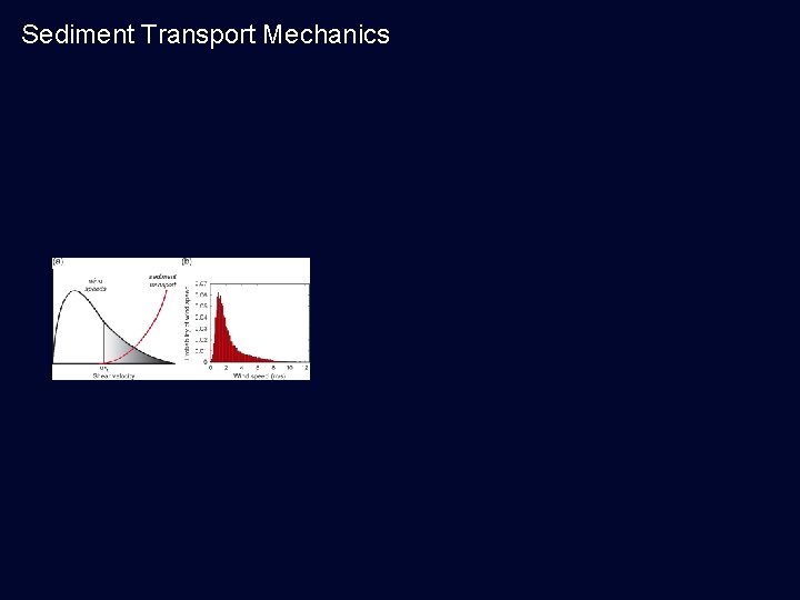 Sediment Transport Mechanics 