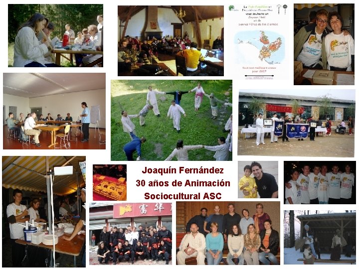 Joaquín Fernández 30 años de Animación Sociocultural ASC 