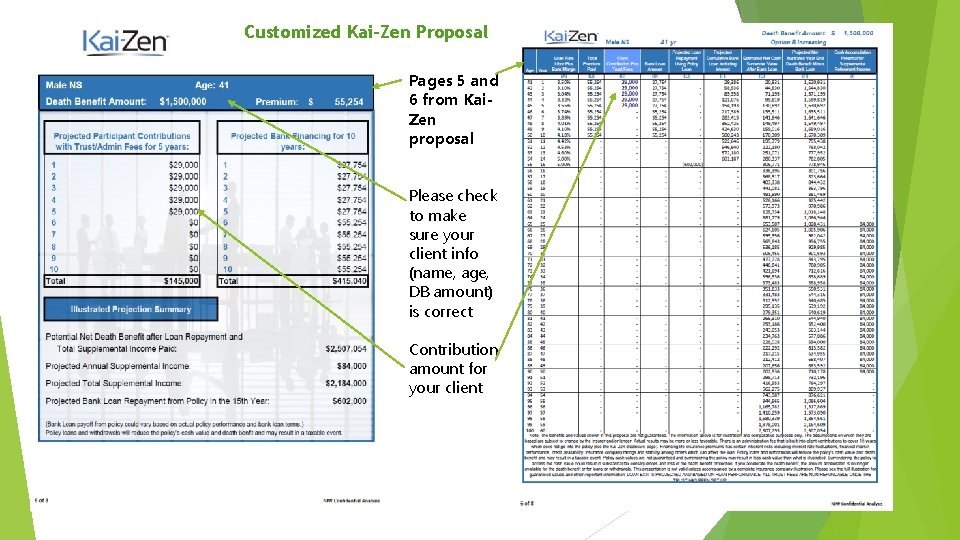 Customized Kai-Zen Proposal Pages 5 and 6 from Kai. Zen proposal Please check to