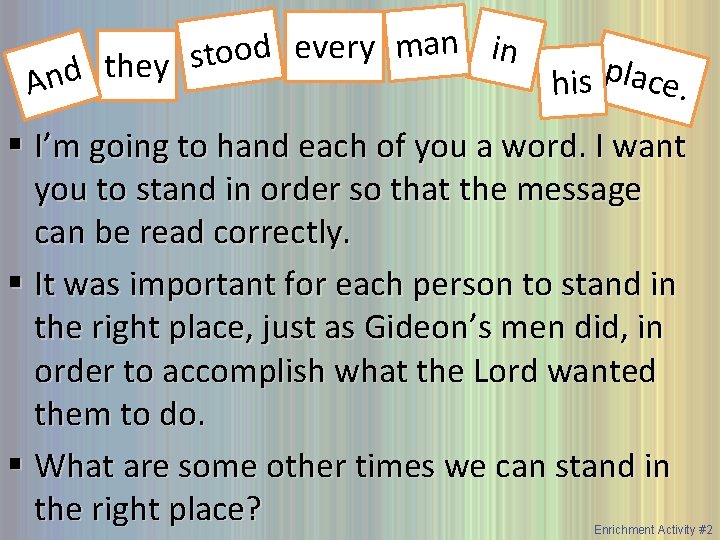 d every man in o o t s they p d n his lace.