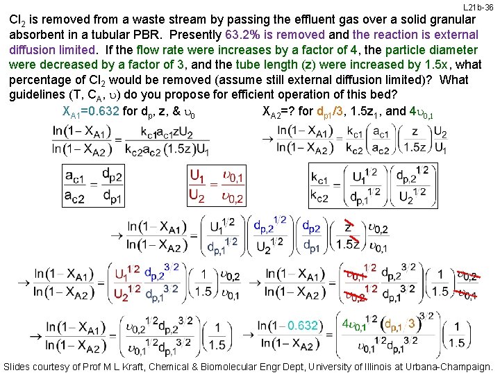 L 21 b-36 Cl 2 is removed from a waste stream by passing the