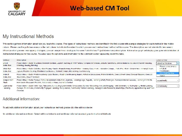 Web-based CM Tool 